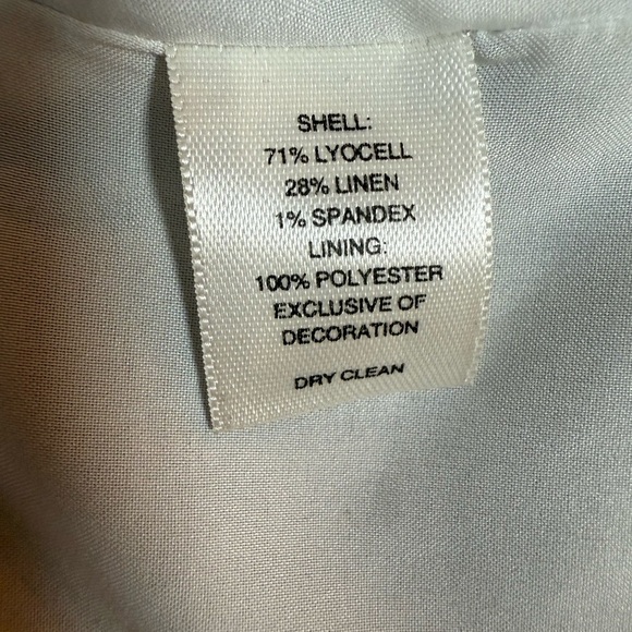 WHITE BLACK Women's Gray 3/4 sleeves Blazer/size 12 - Picture 5 of 12